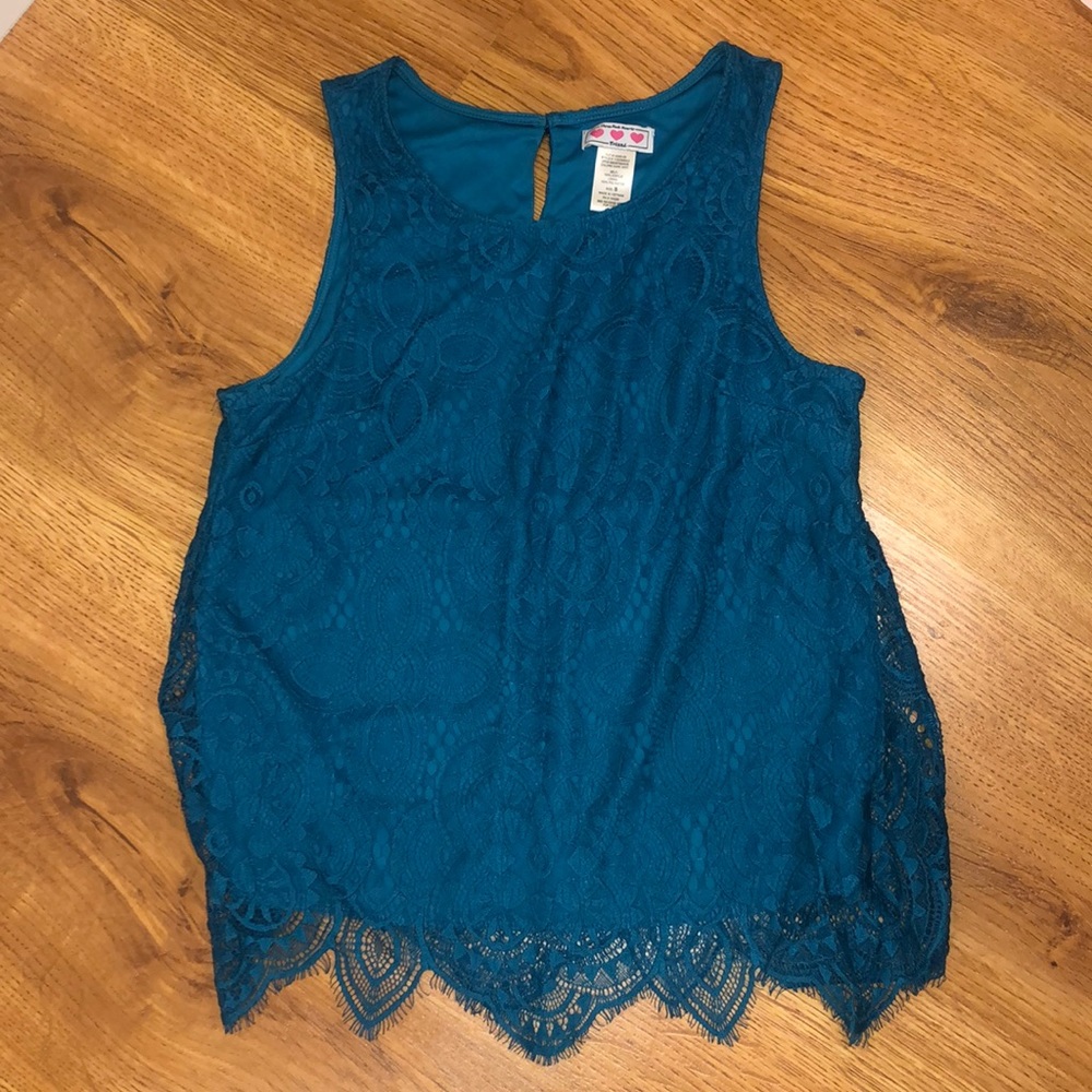 Teal Dress Tank